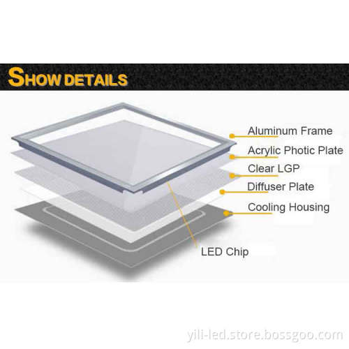 40W Aluminum Ceiling Light LED Panel with TUV UL